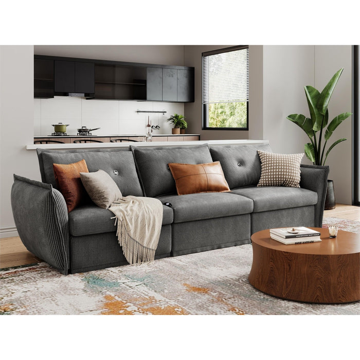 LINSY HOME RUBIK X 3 Seats Sofa - US-LH-SPF-Sofa-S866-A-3000-0-00