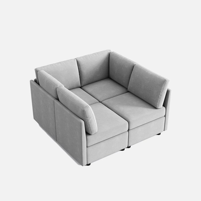 LINSY HOME RUBIK I 2 Seats with 2 Corners - US-LH-SPF-Sofa-S900-A22-202-0-00