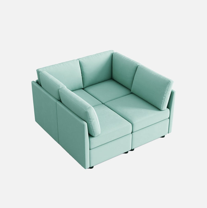 LINSY HOME RUBIK I 2 Seats with 2 Corners - US-LH-SPF-Sofa-S900-A22-202-0-00