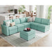 LINSY HOME RUBIK I 6 Seats with Ottoman - US-LH-SPF-Sofa-S900-A11-61-0-00 Price