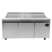 SABA SPS-72-18 - 72" Three Door Commercial Sandwich Prep Table with 18 Pans - SPS-72-18