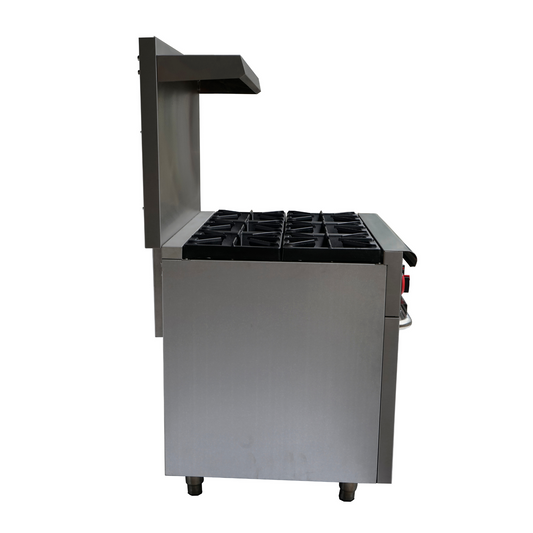 SABA  - Commercial Gas 6 Burner with Oven - GR-36