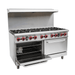 SABA GR-60 - Commercial Gas 10 Burner with Oven - GR-60