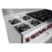 SABA GR-60 - Commercial Gas 10 Burner with Oven - GR-60