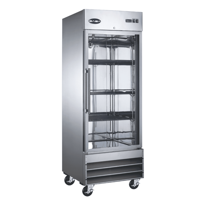 SABA S-23RG - One Glass Door Commercial Reach-In Cooler - S-23RG