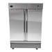 SABA S-47F - Two Door Commercial Reach-In Stainless Steel Freezer - S-47F