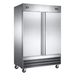 SABA S-47F - Two Door Commercial Reach-In Stainless Steel Freezer - S-47F