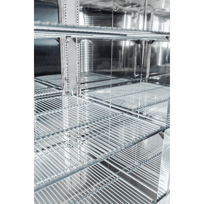 SABA S-47RG - Two Glass Door Commercial Reach-In Cooler - S-47RG