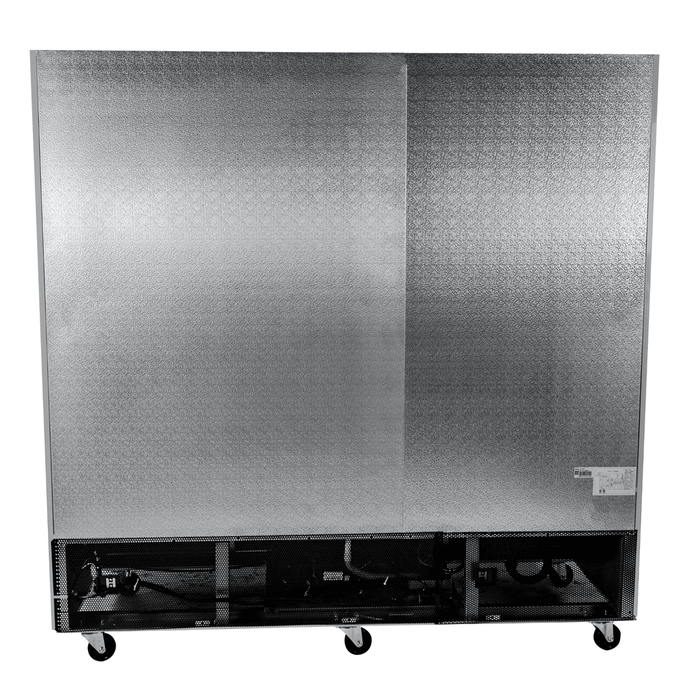 SABA S-72R - Three Door Commercial Reach-In Stainless Steel Cooler - S-72R