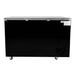 SABA SBB-24-60G - 24" Depth 60" Two Glass Door Commercial Back Bar Cooler Black - SBB-24-60G