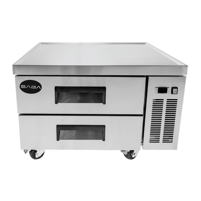 SABA SCB-36 - 36" Two Drawer Commercial Chef Base Cooler - SCB-36