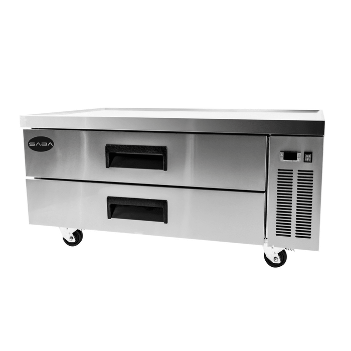 SABA SCB-52 - 52" Two Drawer Commercial Chef Base Cooler - SCB-52