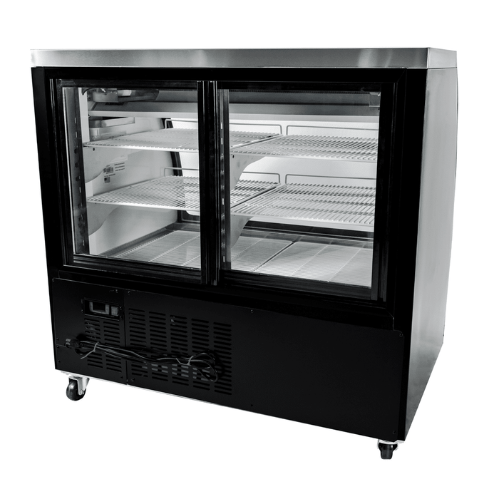 SABA SCGG-47 - 47" Curved Glass Commercial Deli Case - SCGG-47