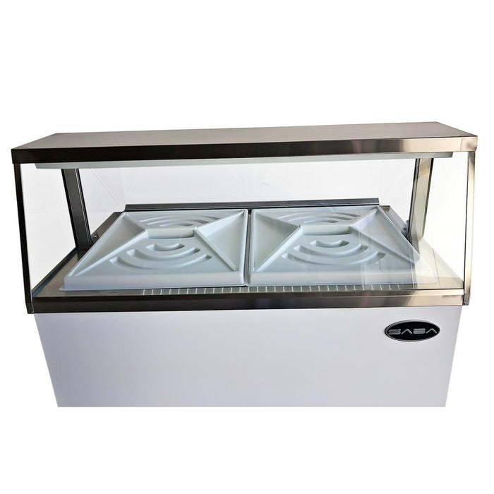 SABA SDC-46 - Commercial Ice Cream Dipping Cabinet Display Case - SDC-46