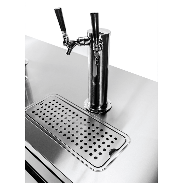 SABA SDD-24-60 - 24" Depth 60" Direct Draw Commercial Beer Dispenser - SDD-24-60