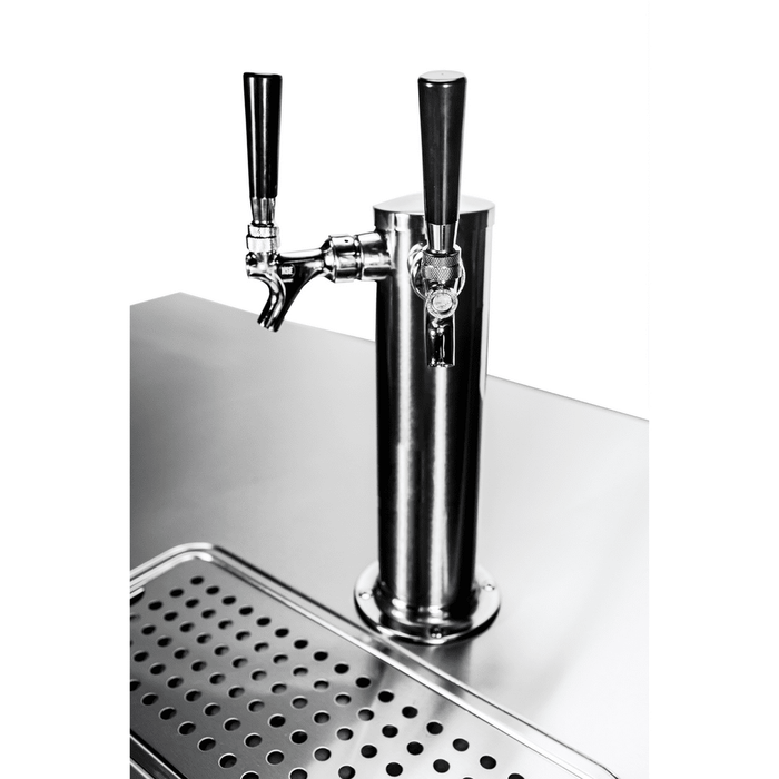 SABA SDD-27-58 - 58" Two Door Commercial Draft Beer Dispenser - SDD-27-58