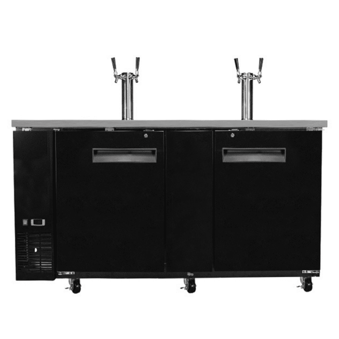 SABA SDD-27-69 - 69" Two Door Commercial Draft Beer Dispenser - SDD-27-69