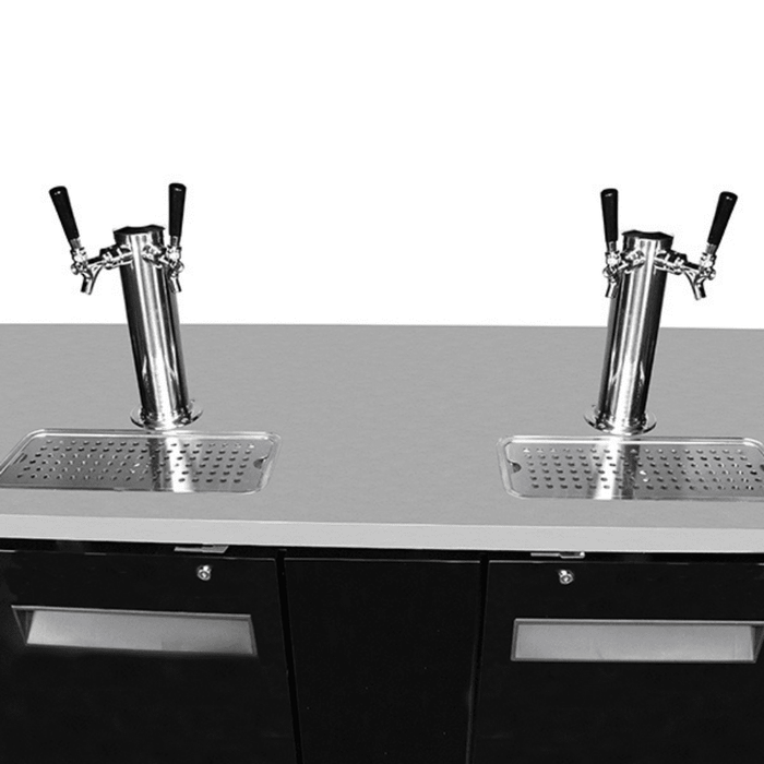 SABA SDD-27-69 - 69" Two Door Commercial Draft Beer Dispenser - SDD-27-69