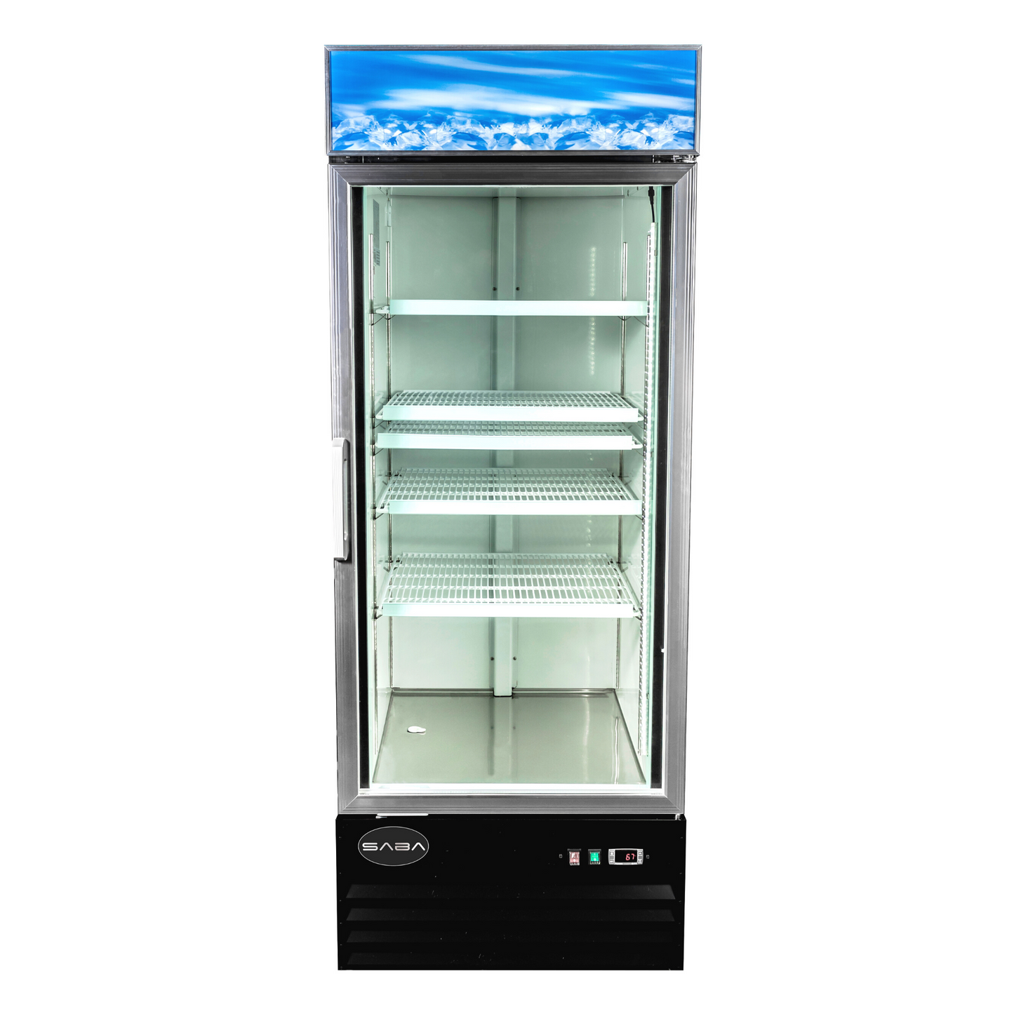 SABA - One Glass Door Commercial Merchandiser Cooler -  SM-23R