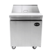 SABA SPS-27-8 - 27" One Door Commercial Sandwich Prep Table with 8 Pans - SPS-27-8