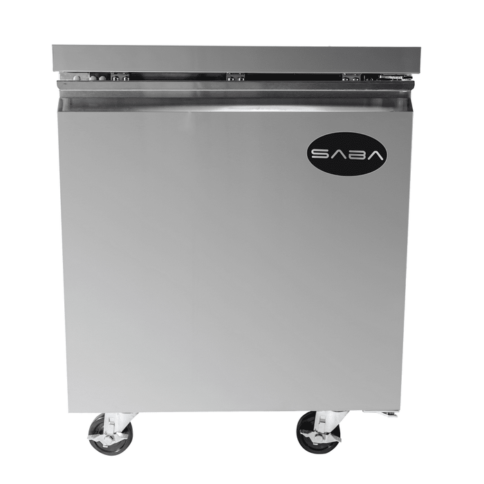 SABA SUC-27F - 27" One Door Commercial Under-Counter Freezer - SUC-27F