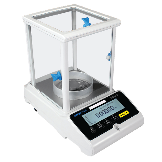 Adam Equipment  Solis Analytical Balance - 120 x 0.0001 g, Internal Calibration - SAB 124i