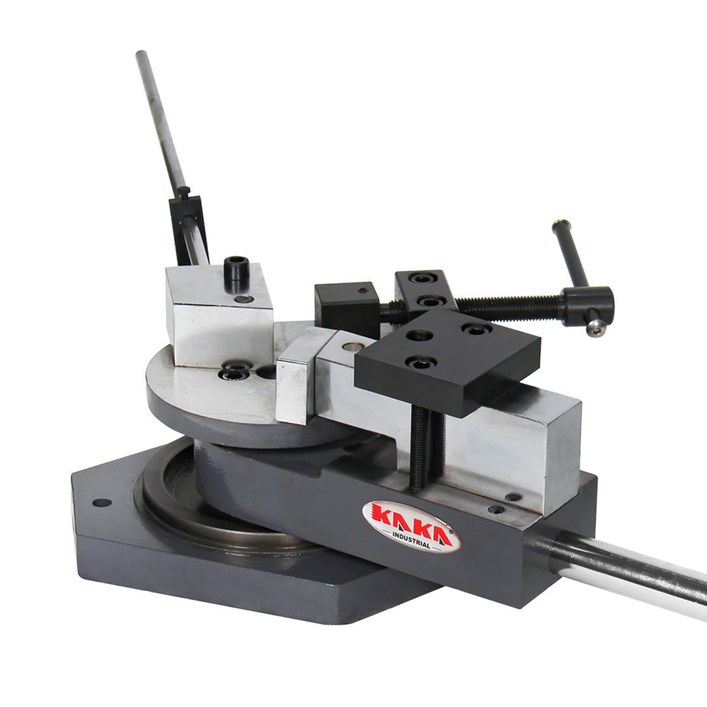 KAKA Industrial SBG-40 Heavy-Duty Universal Bender, High Capacity Flat Bar, Square Bar and Round Bar Metal Bender, Combination of Scroll, Radius and Angle Bending, Metal Scroll Bender Metal Bender - 173203