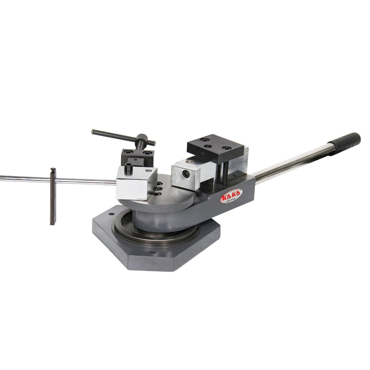 KAKA Industrial SBG-40 Heavy-Duty Universal Bender, High Capacity Flat Bar, Square Bar and Round Bar Metal Bender, Combination of Scroll, Radius and Angle Bending, Metal Scroll Bender Metal Bender - 173203