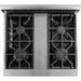 NXR 30 in. Natural Gas Range and Under Cabinet Range Hood Package, - SC3055RHBD