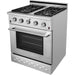 NXR 30" Propane Gas Range & Under Cabinet Hood Bundle, Stainless Steel - SC3055LPEHBD