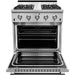 NXR 30 in. Natural Gas Range and Under Cabinet Range Hood Package, - SC3055RHBD