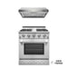 NXR 30" Propane Gas Range & Under Cabinet Hood Bundle, Stainless Steel - SC3055LPEHBD