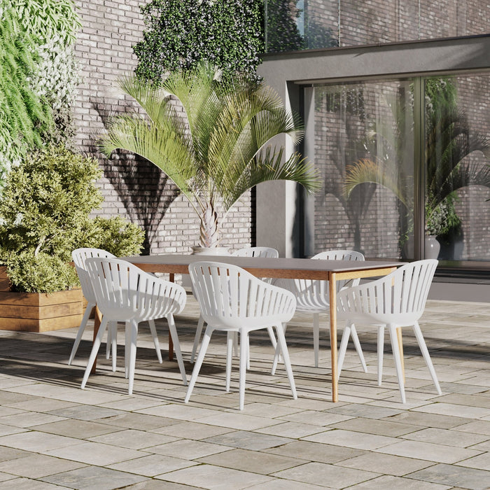 Midtown Concept Aalborg Rectangular Outdoor Dining Table - SC AALBORG RECT