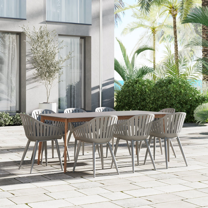 Midtown Concept Aalborg Rectangular Outdoor Dining Table - SC AALBORG RECT