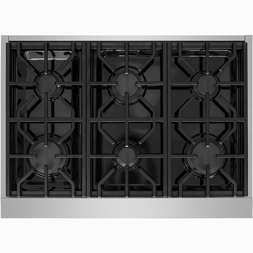 NXR 36" Pro-Style Natural Gas Cooktop, Stainless Steel - SCT3611