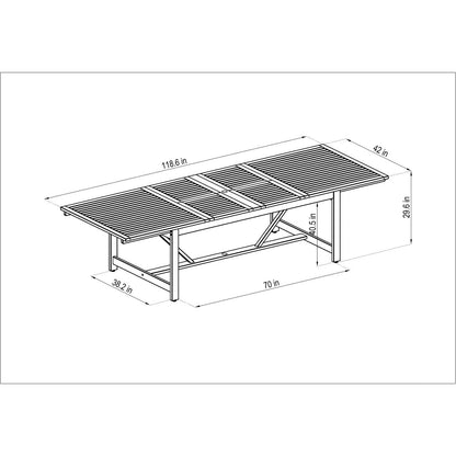 Midtown Concept Leyland Lot Table & Fortuna Arm Chairs - LEYLOT_8FORT