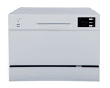 SPT Countertop Dishwasher with Delay Start & LED – Silver - SD-2225DS