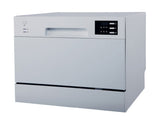 SPT Countertop Dishwasher with Delay Start & LED – Silver - SD-2225DS