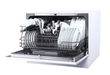 SPT Countertop Dishwasher with Delay Start & LED – White - SD-2225DW