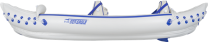 Sea Eagle 330 Inflatable Portable Sport Kayak Canoe 2 Person Pro Package With Paddles White Blue New - SE330K_P