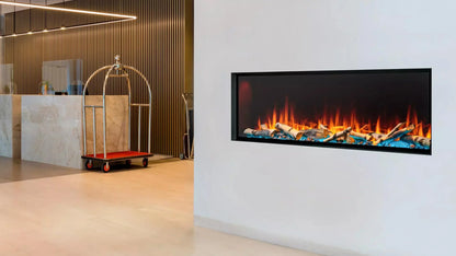 SimpliFire Forum 55" Outdoor Electric Fireplace - SF-OD55