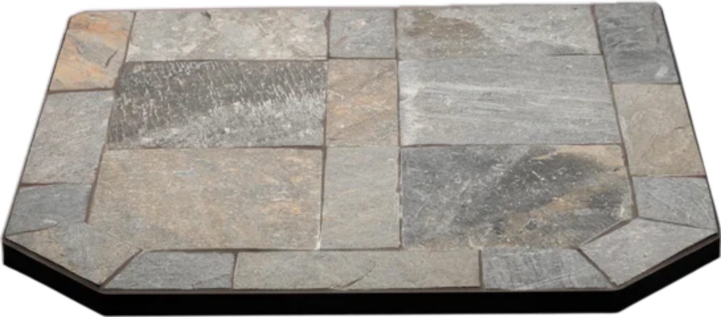 ComfortBilt Flatwall Hearth Pad 36" x 36" Non Combustible New (Fits all ComfortBilt models) - BLACKCOPPER-FLATWALL