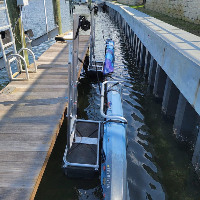 Seahorse Fixed Dock Single Kayak Launch