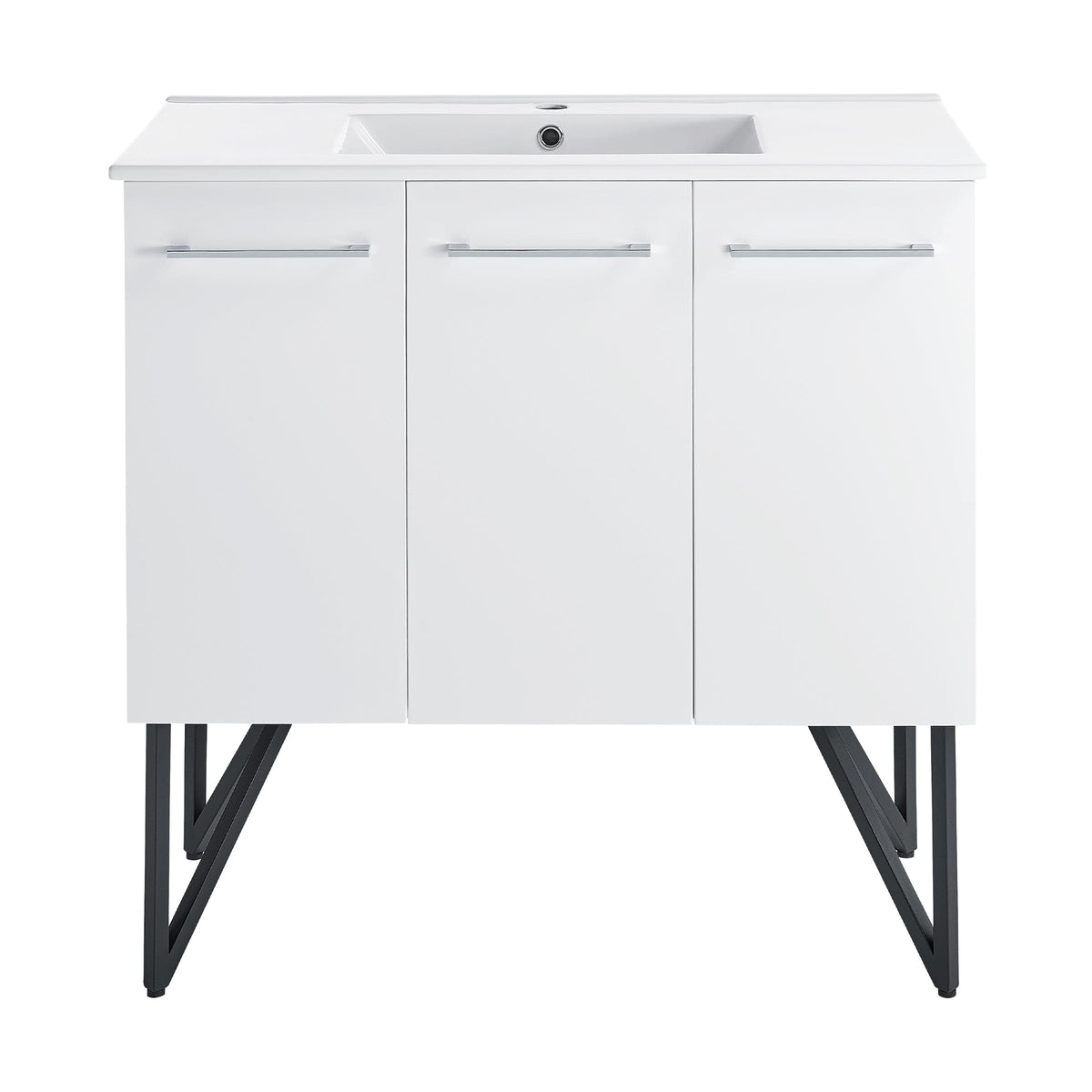 Swiss Madison Annecy 36" Bathroom Vanity in White - SM-BV213 - Backyard Provider