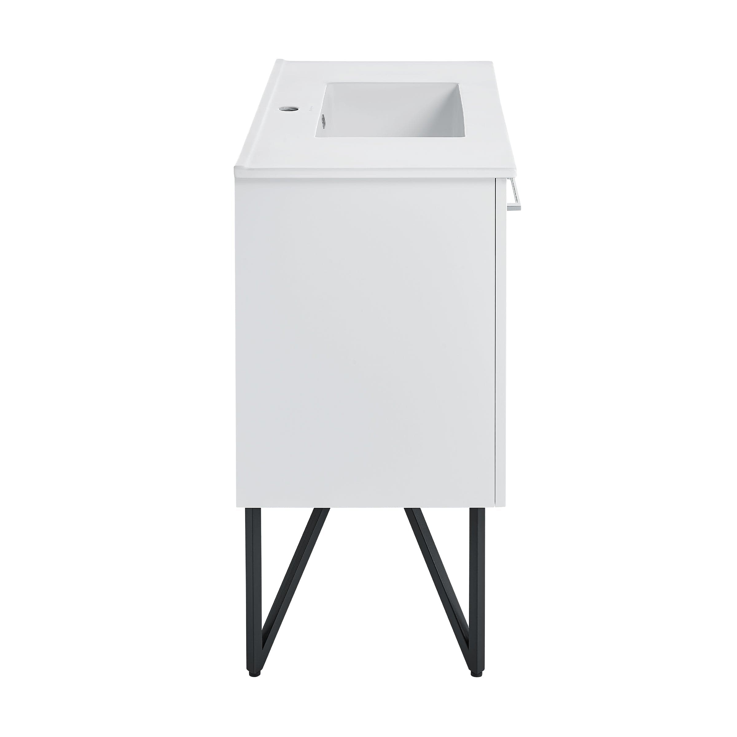 Swiss Madison Annecy 36" Bathroom Vanity in White - SM-BV213 - Backyard Provider