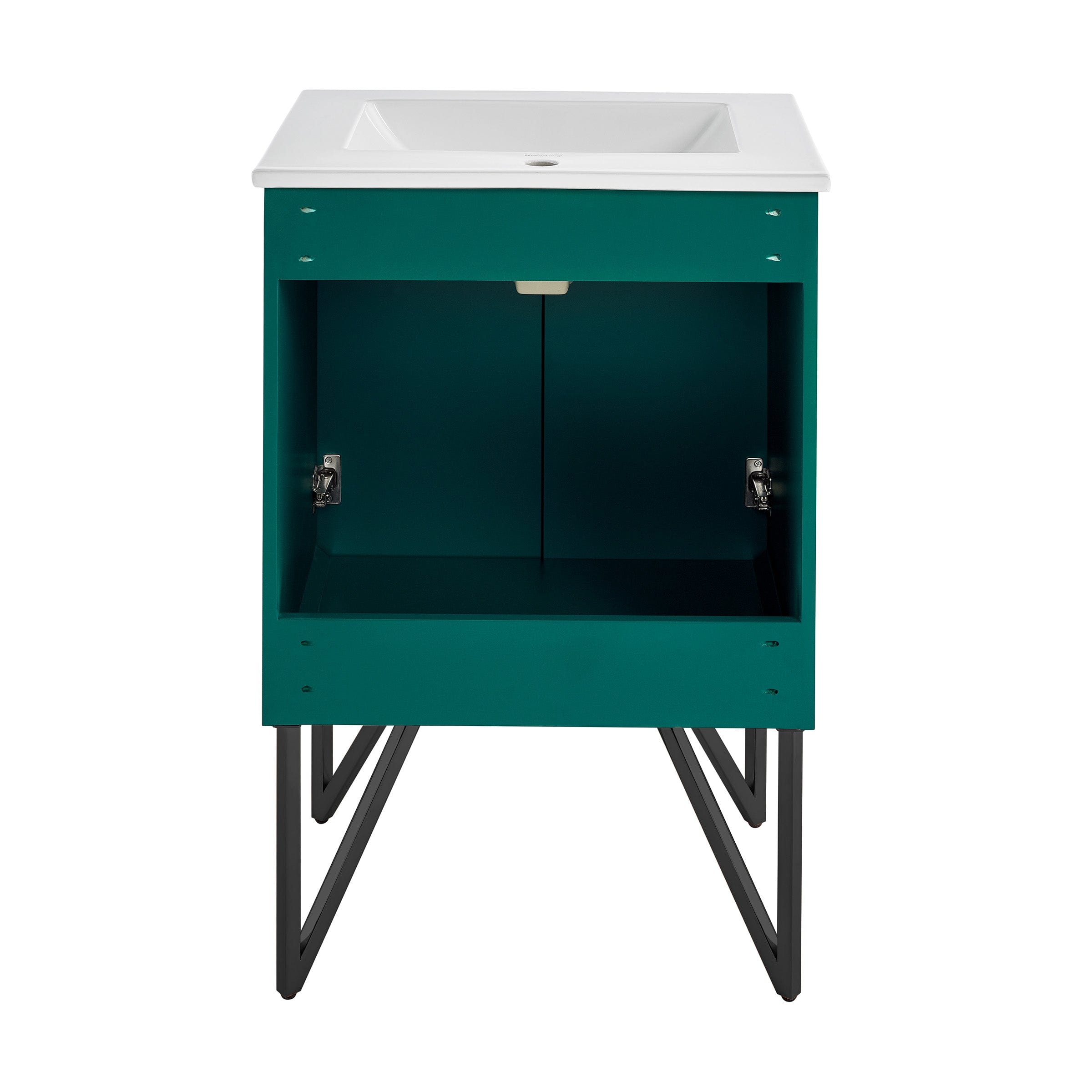 Swiss Madison Annecy 24" Bathroom Vanity in Barracuda Teal - SM-BV253T - Backyard Provider