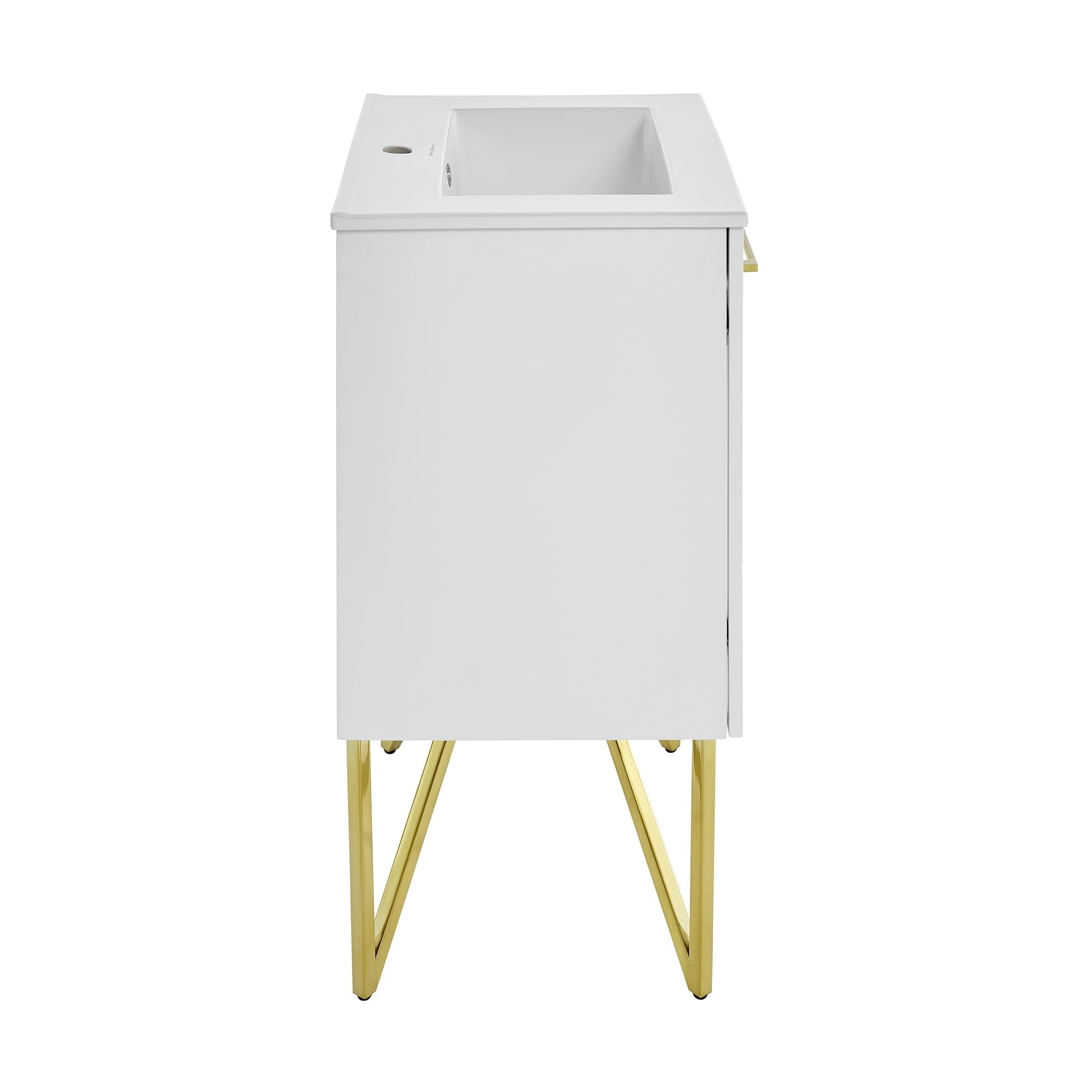 Swiss Madison Annecy 24" Bathroom Vanity in Galaxy White - SM-BV255W - Backyard Provider