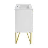 Swiss Madison Annecy 24" Bathroom Vanity in Galaxy White - SM-BV255W - Backyard Provider