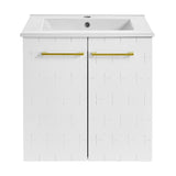 Swiss Madison Annecy 24" Bathroom Vanity in Galaxy White - SM-BV255W - Backyard Provider