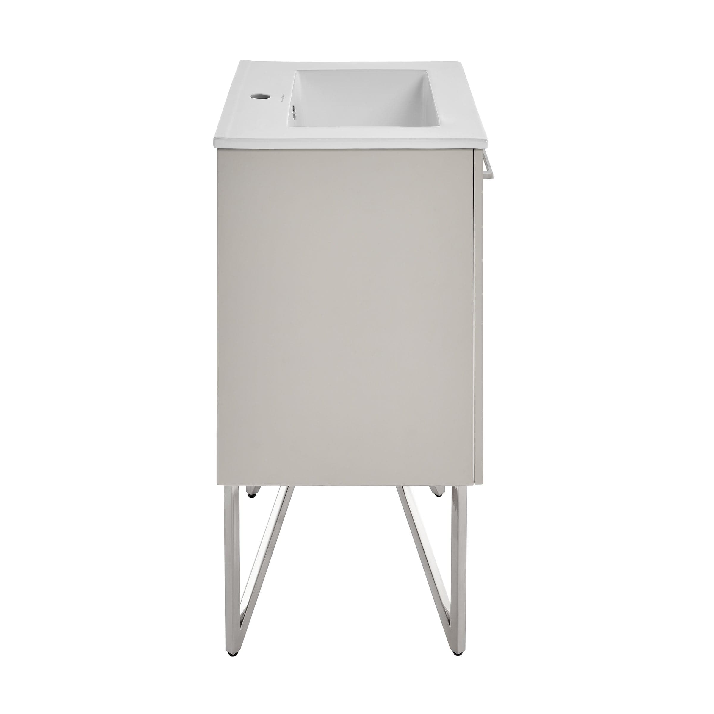 Swiss Madison Annecy 24" Bathroom Vanity in Mayhem Greige - SM-BV256EI - Backyard Provider